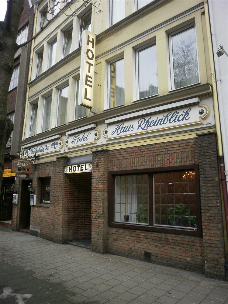 Altstadt Hotel Rheinblick Düsseldorf Esterno foto